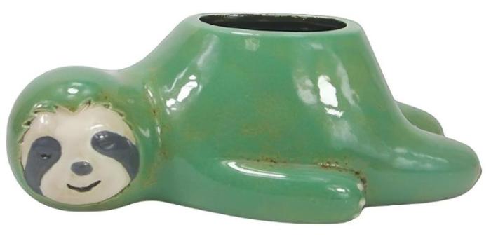 Urban products: Sloth Planter Turquoise 23cm