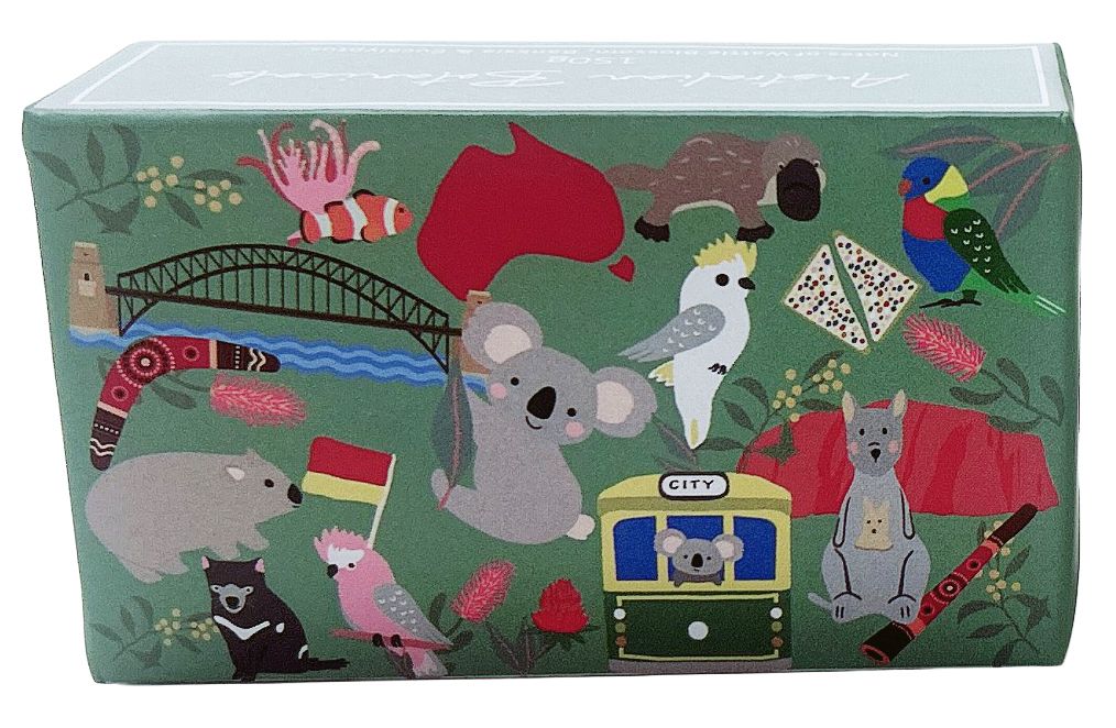 Urban Products Australiana Fun Soap - Green 150g