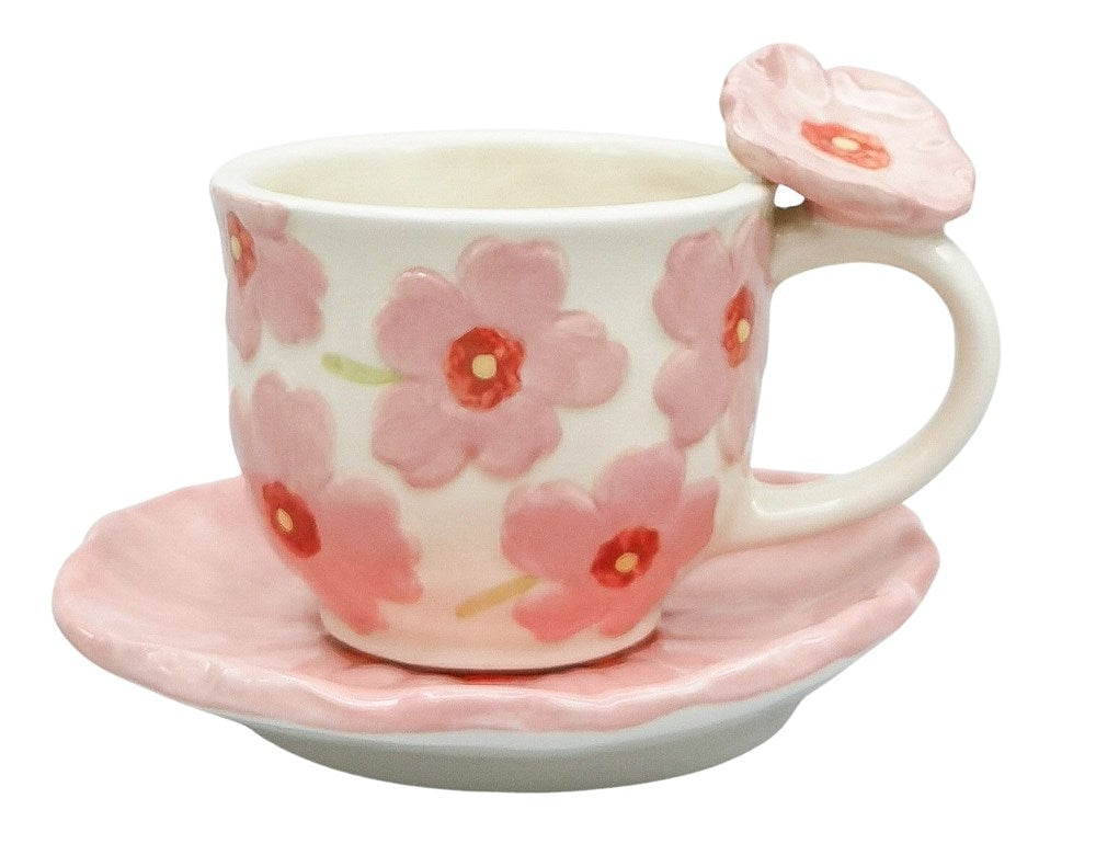 Poppy Tea Cup Pink