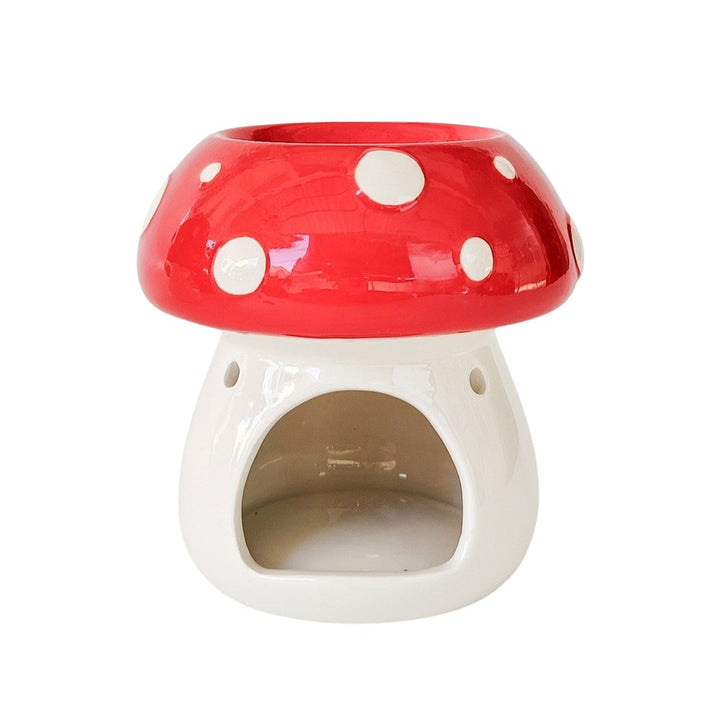 Urban Products: Toadstool Oil Burner Red 11cm