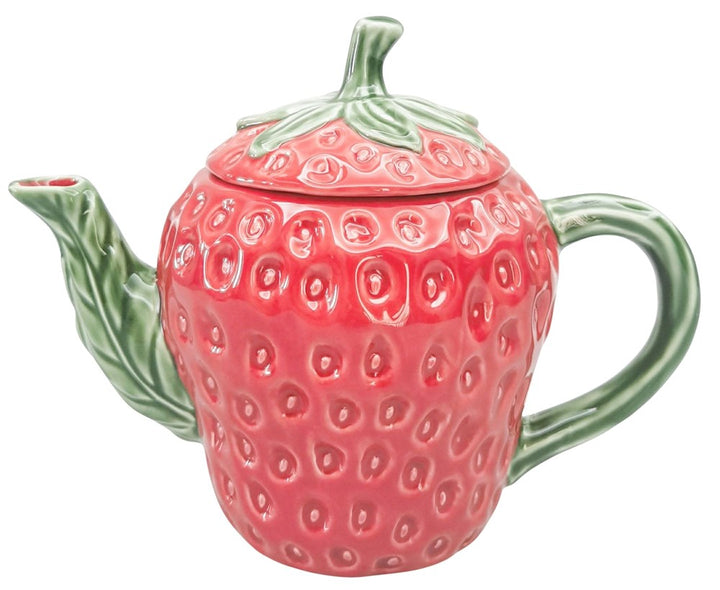 Strawberry Teapot Red