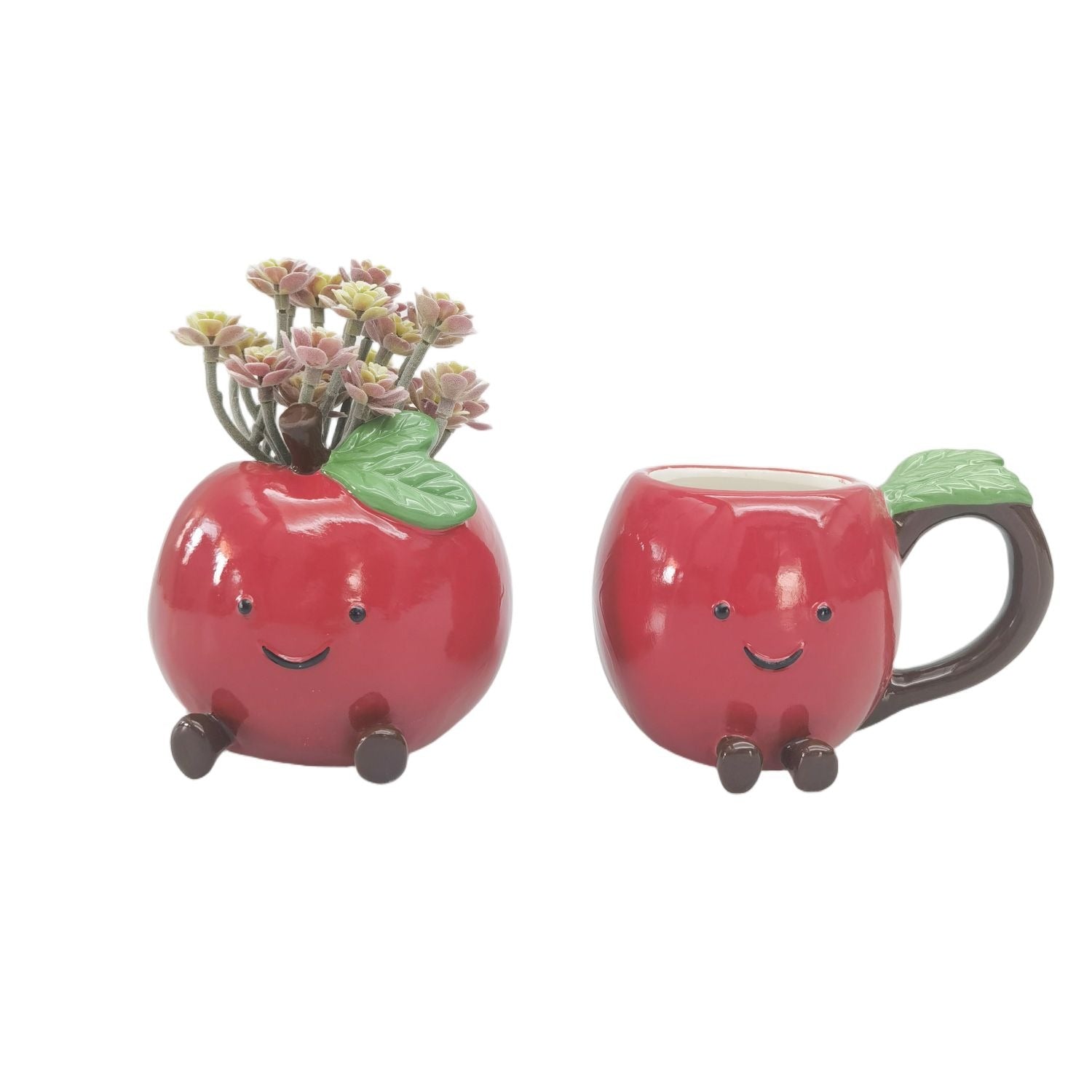 Annie Apple Friends Vessel Red
