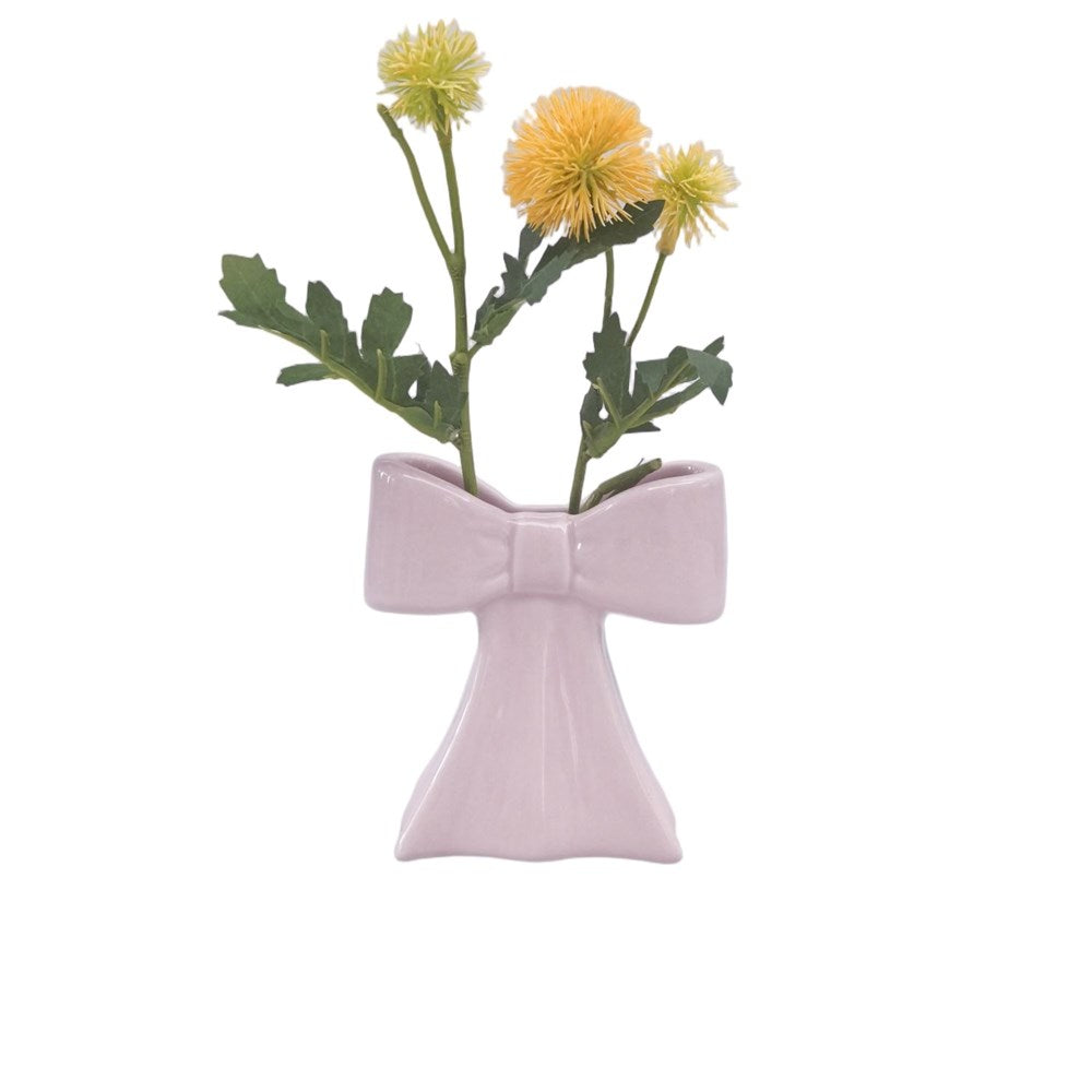 Bow Vase Pink