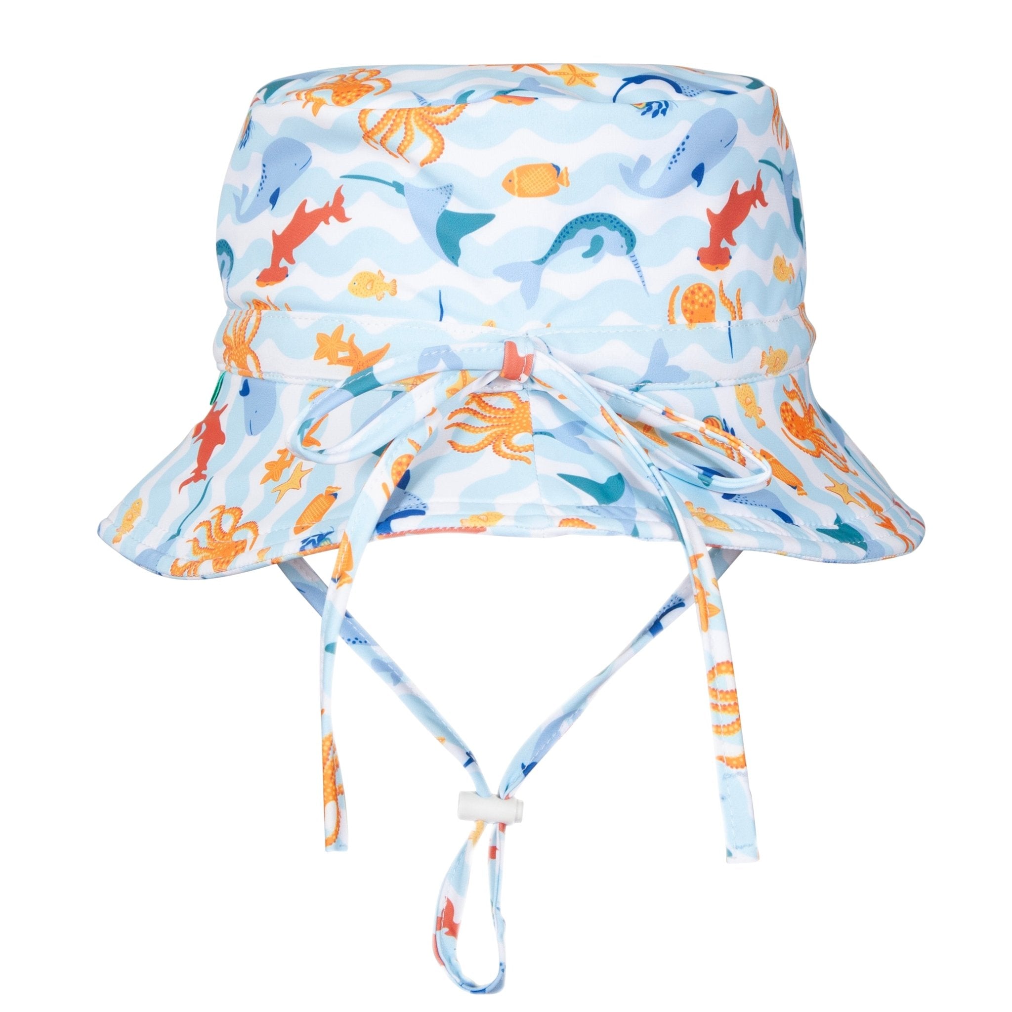 Acorn Kids Under The Sea Wide Brim Swim Bucket Hat