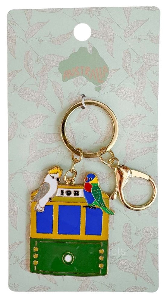 Iconic Tram Keyring
