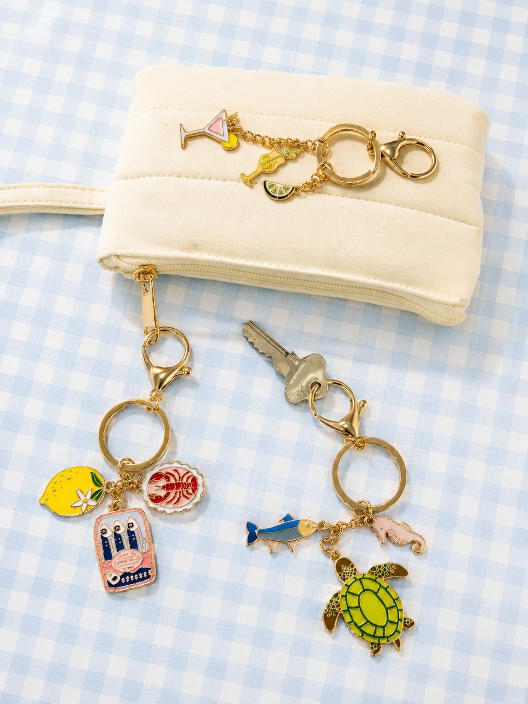 Urban products: Sea Vita Keyring Pink