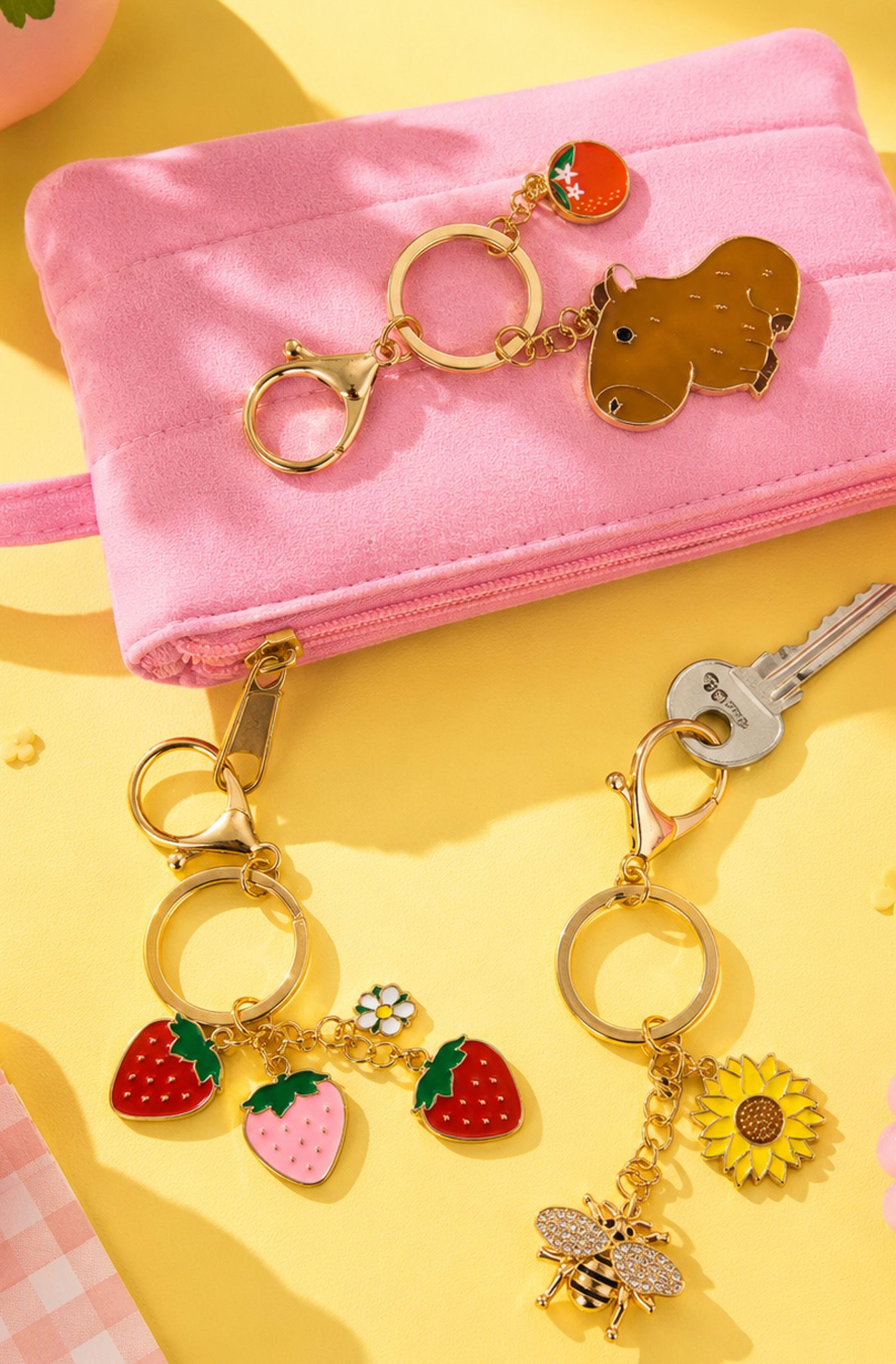 Urban products: Capybara Keyring Brown