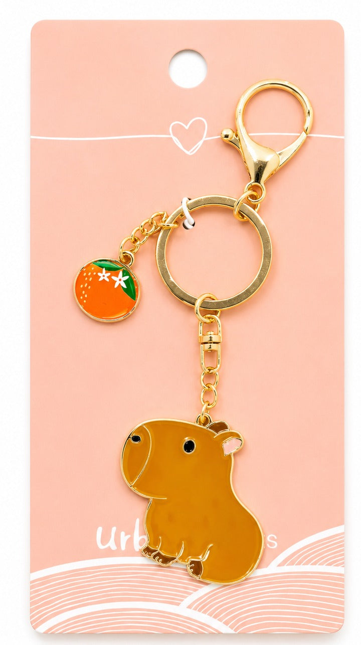 Urban products: Capybara Keyring Brown