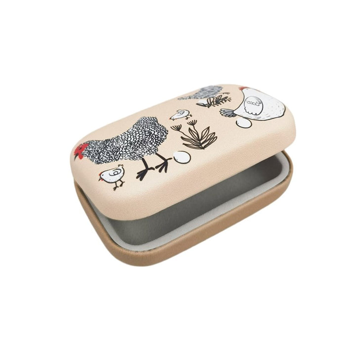 Chicken Mini Travel Case Beige