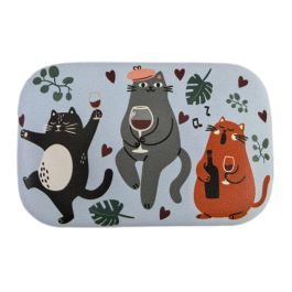 Playful Paws Cat Mini Travel Case Blue