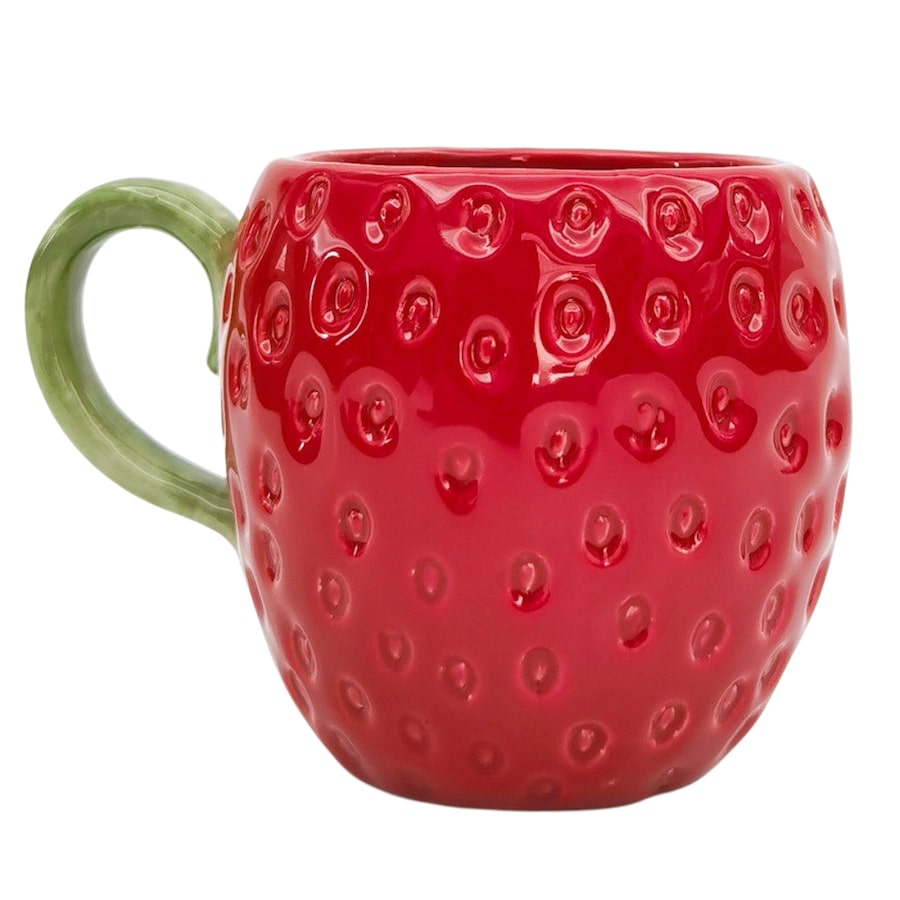 Urban Products Strawberry Mug - Red 10cm