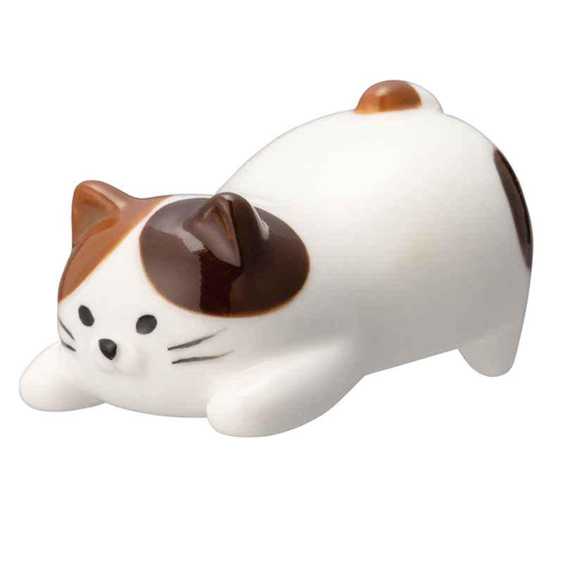 Decole: Cat Instant Noodle Lid Stopper/ Chopstick Rest