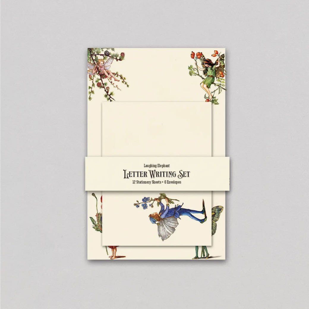 Fairy Blossoms Vintage Style Letter Writing Set
