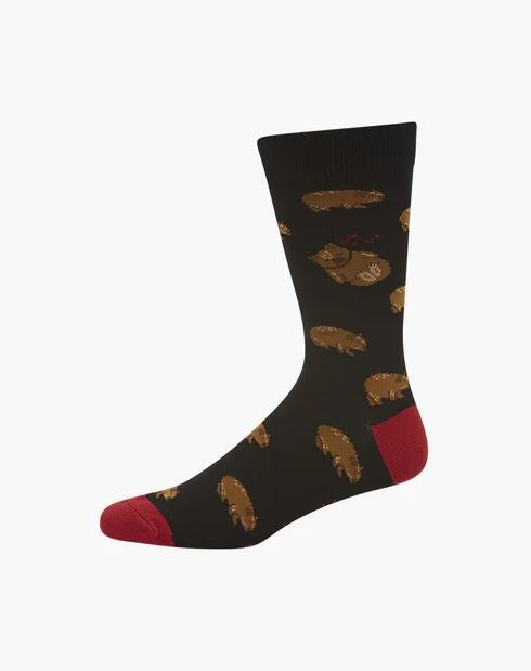 Bamboozld: Mens Wally Wombat Bamboo Sock