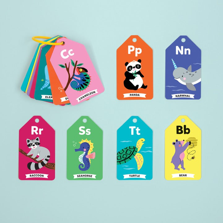 Mudpuppy: Flash Cards W'Life ABC
