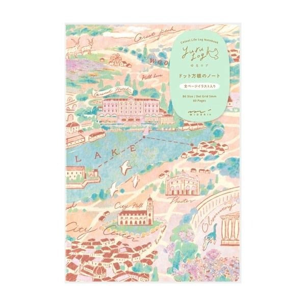 Midori: Yuru Log Notebook B6 Travel & Hotel