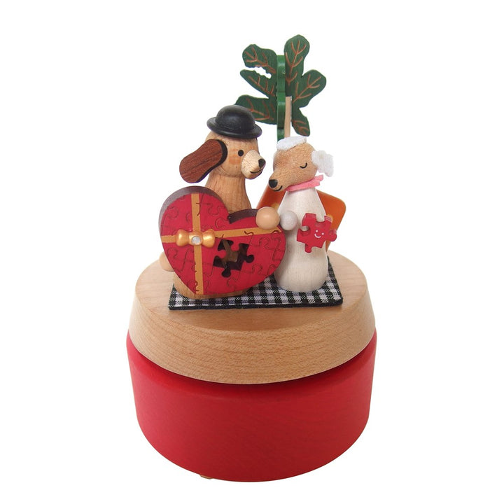 Wooderful Life: Music Box Puppy Love Puzzle