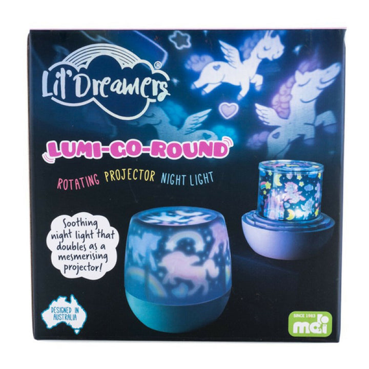Lil Dreamers: Lumi-Go-Round Rotating Projector Light Unicorn