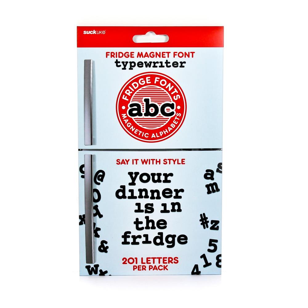 Suck UK: Fridge Fonts