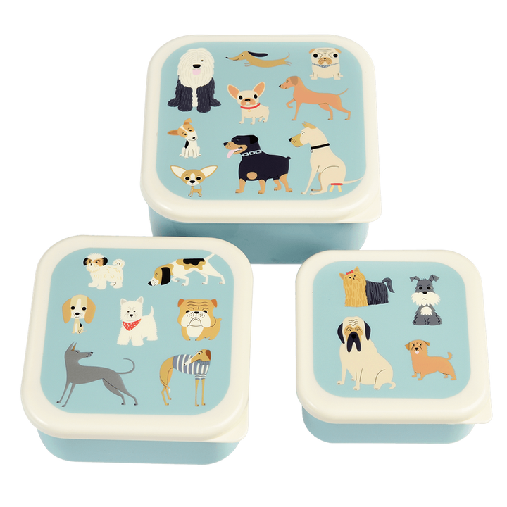 Rex London: Snack Boxes Set of 3 Best in Show