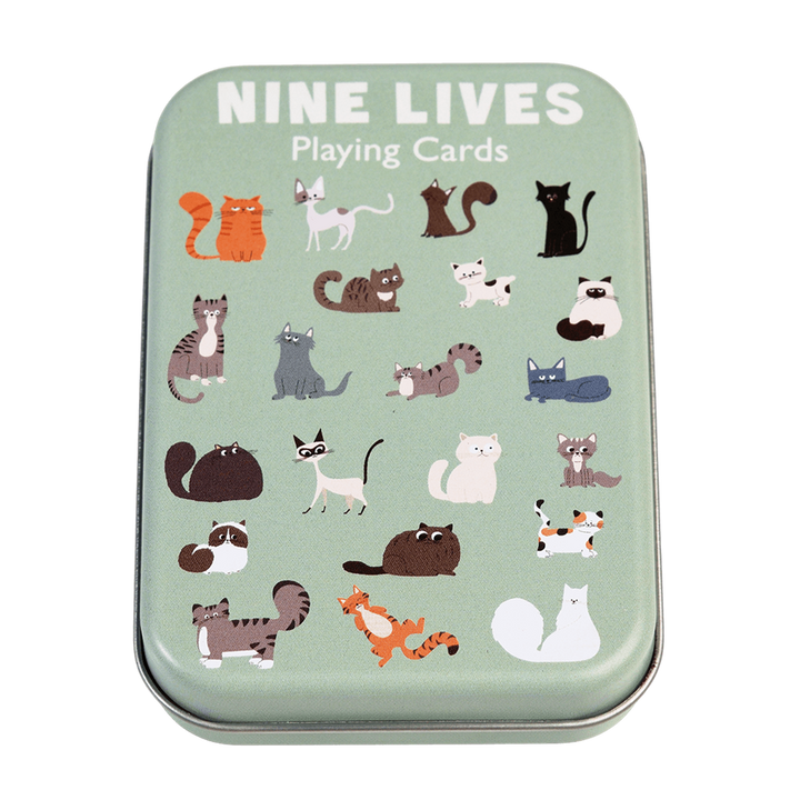 Rex London: Playing Cards in a Tin Nine Lives