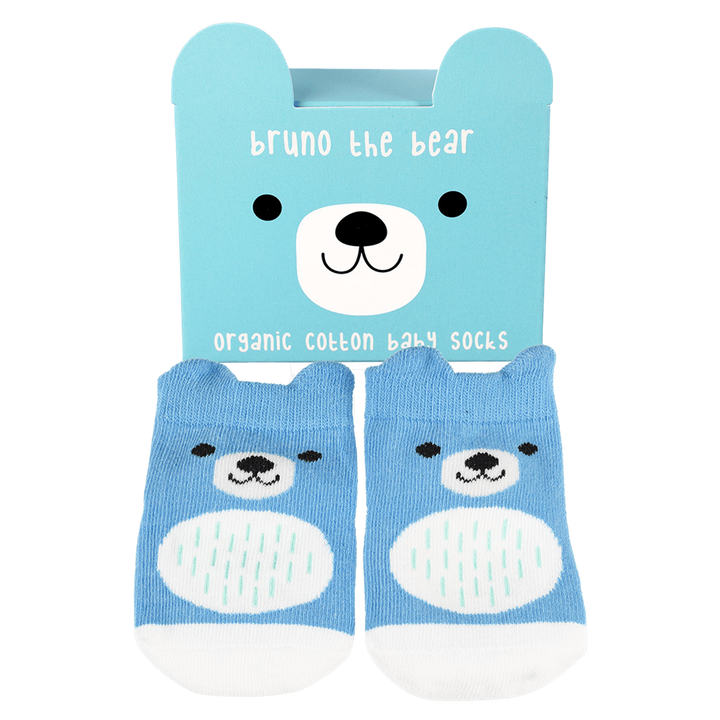 Rex London: Baby Socks 1 Pair Bruno the Bear
