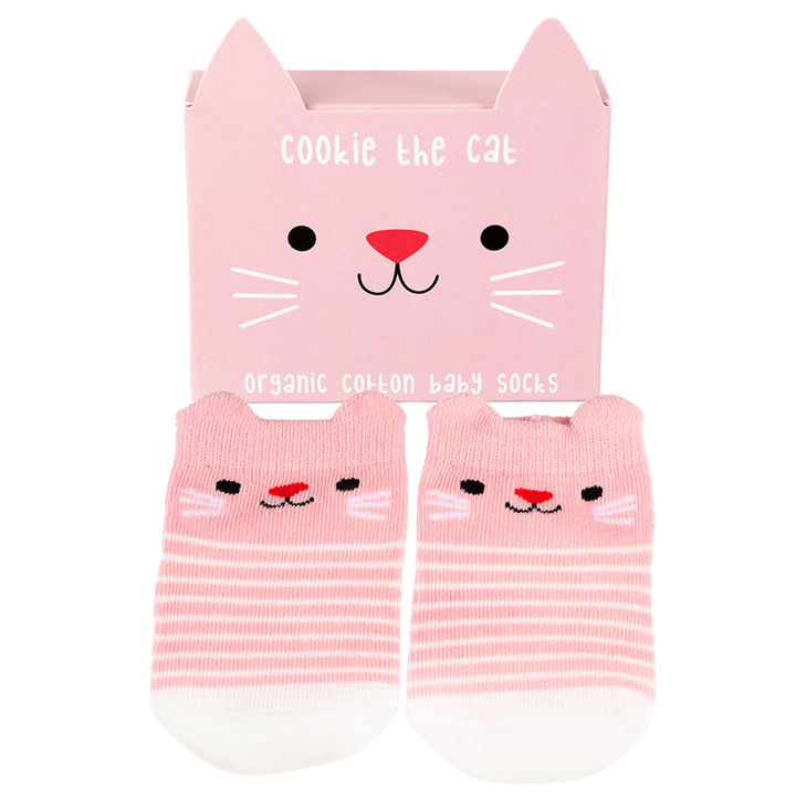 Rex London: Baby Socks 1 Pair Cookie the Cat