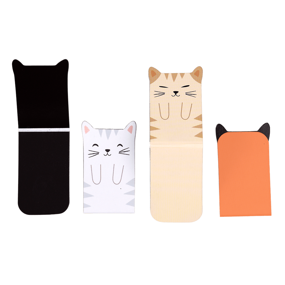 Rex London: Magnetic Bookmarks Set of 4 Cat