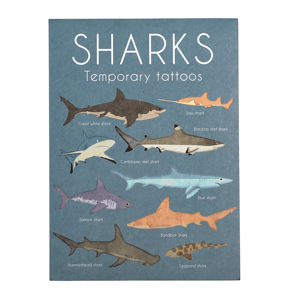 Rex London: Temporary Tattoos Shark