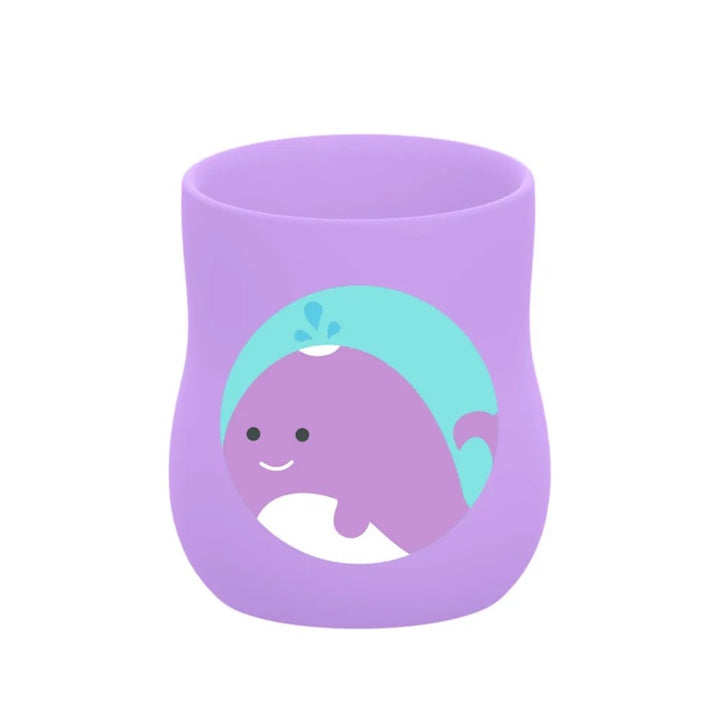 Marcus & Marcus: Silicone Baby Training Cup Willo Whale