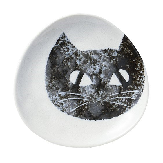 J Style: Kanesada Seito Black Cat Dish