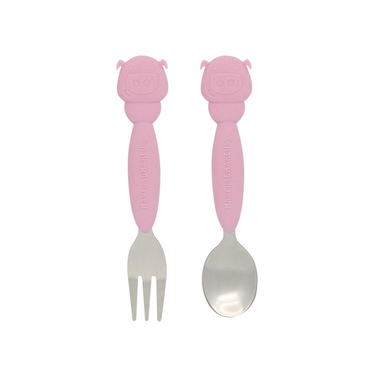 Marcus & Marcus: Fork & Spoon Set Pokey Pig