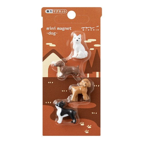 Midori: Mini Magnet Set 4pk Dog