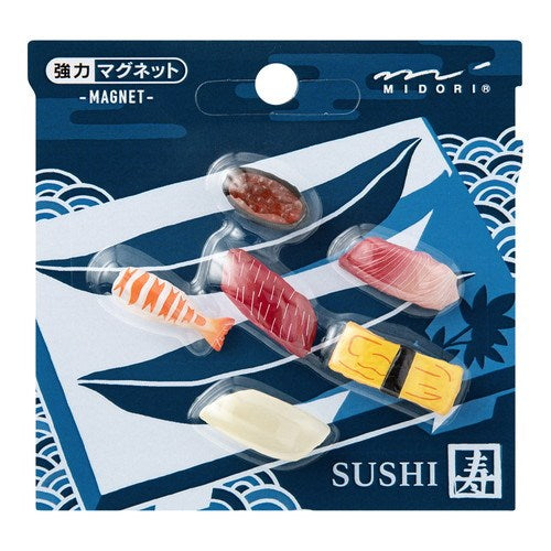 Midori: Mini Magnet Set 6pk Sushi
