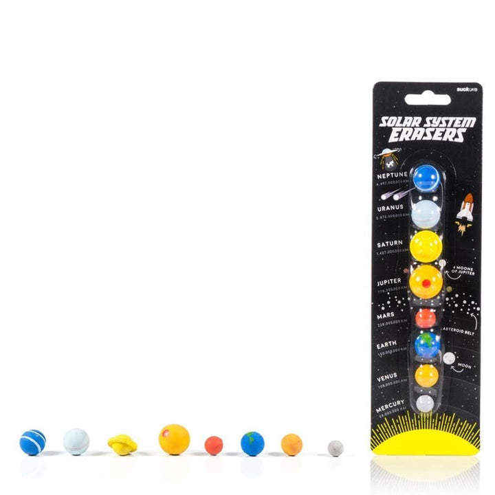 Suck UK: Solar System Erasers