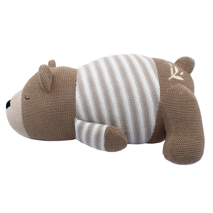 Lolli Living: Character Knit Cushion Bosco Bear