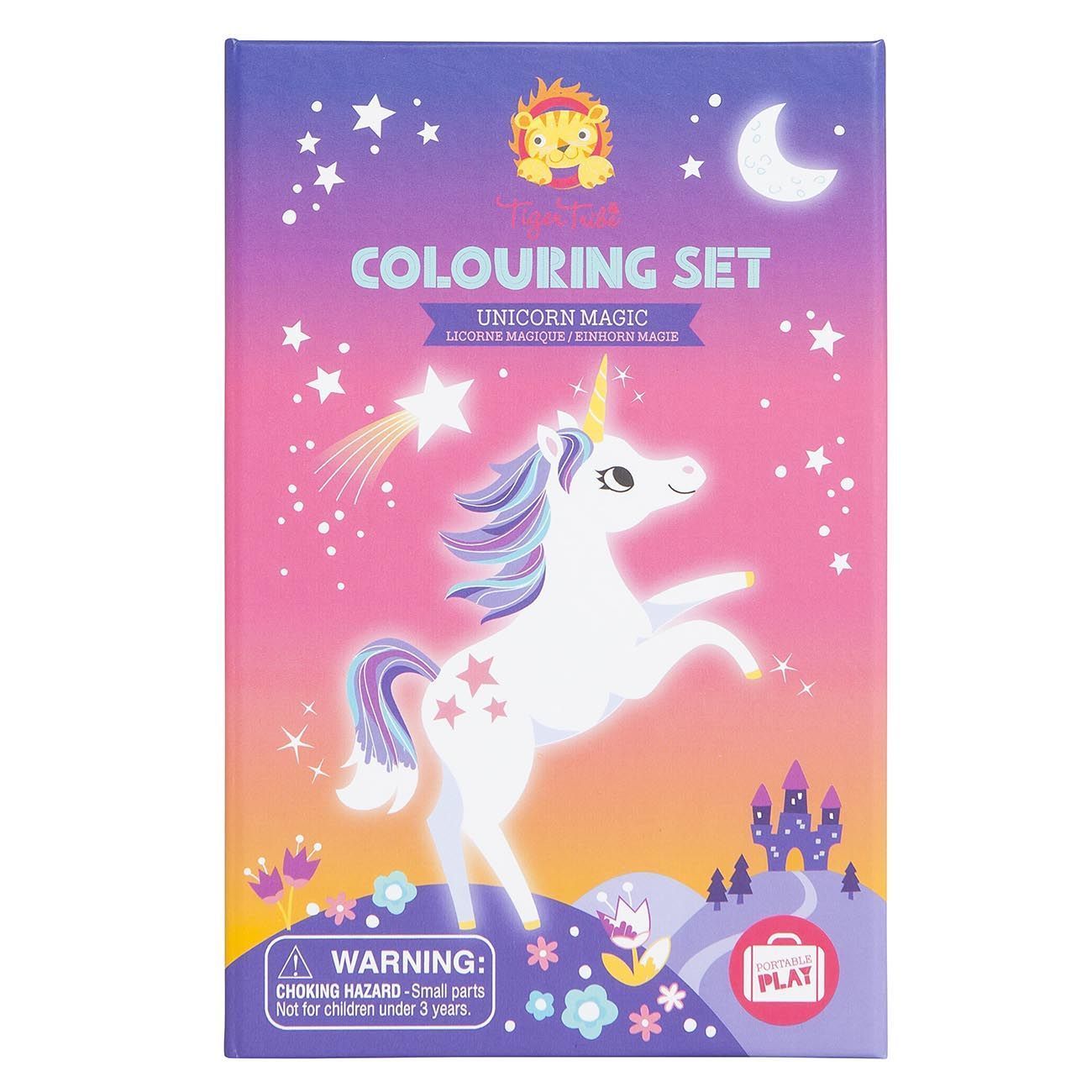 Tiger Tribe: Colouring Set Unicorn Magic