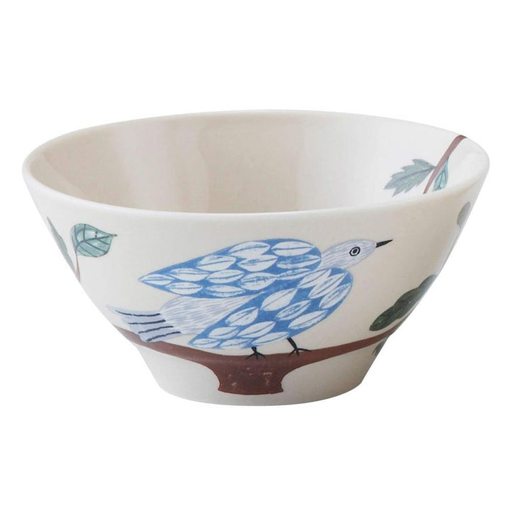 Yamaka Shoten: Bowl Bird Blue