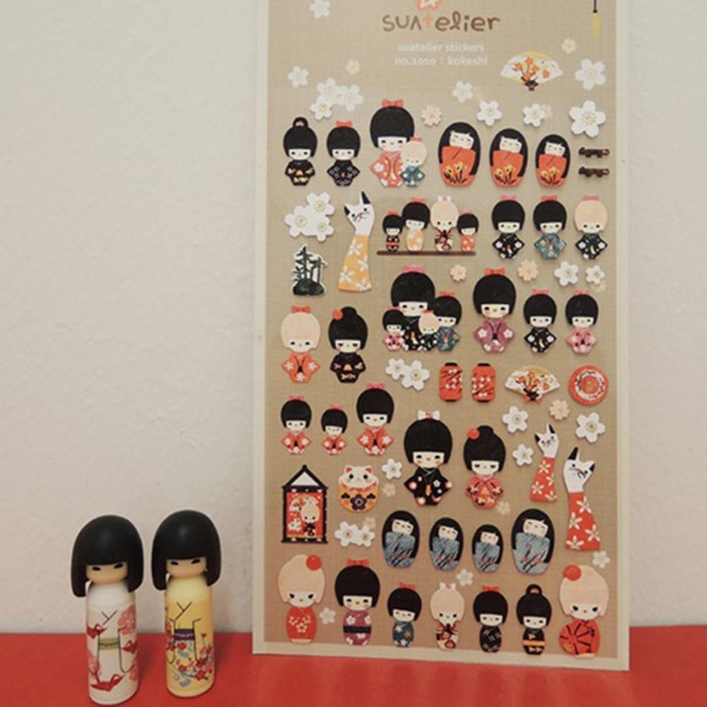 Stickers: Kokeshi