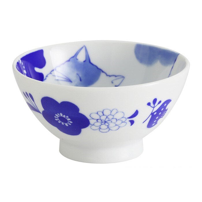 Ceramic-ai: Small Bowl White Sora Cat