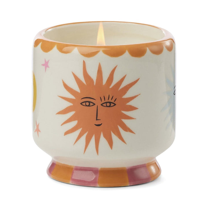 Paddywax: Adopo 8oz Ceramic Candle Sun Orange Blossom
