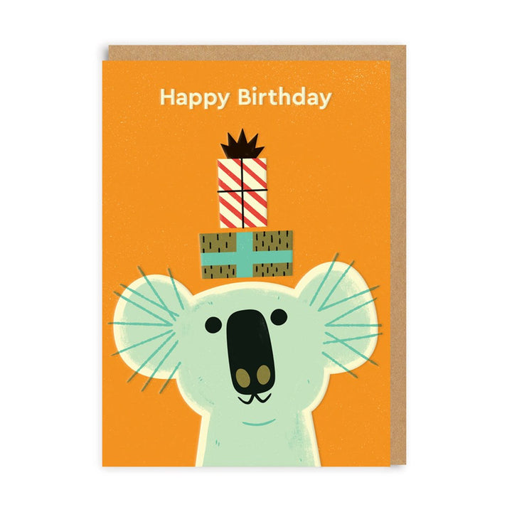 Ohh Deer: Greeting Card Birthday Koala