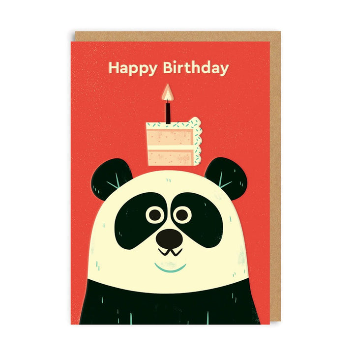 Ohh Deer: Greeting Card Birthday Panda