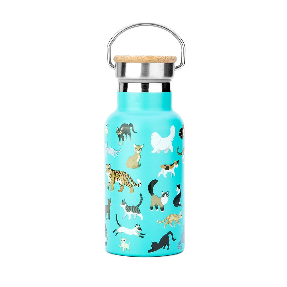 Water Bottle: Clowder of Cats 300ml