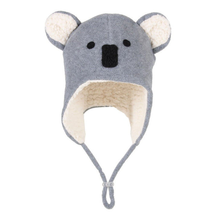 Bedhead: Kids Fleecy Beanie Koala Grey Marle