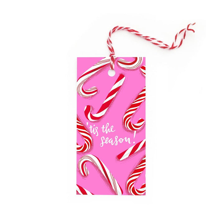 Noi Publishing: Xmas Gift Tags 10pk Candy Cane
