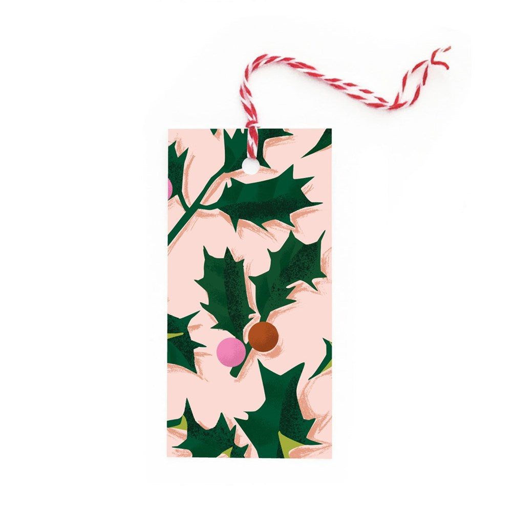 Noi Publishing: Xmas Gift Tags 10pk Holly