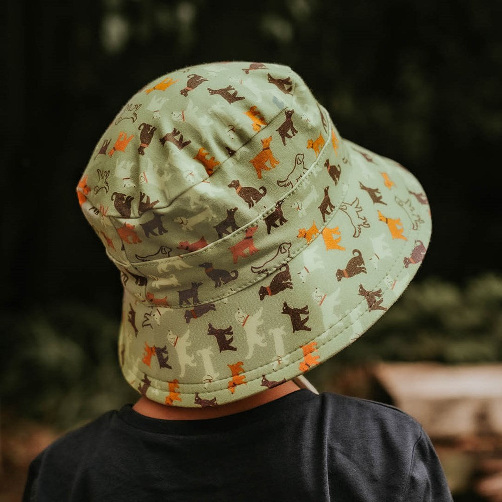Bedhead: Kids Bucket Hat Woofers 3-6Y