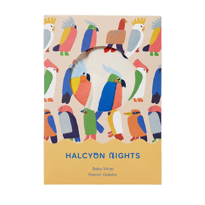 Halcyon Nights: Baby Wrap Flamin' Galahs