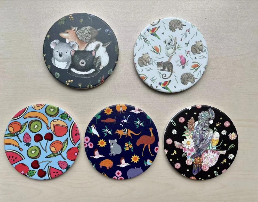 Ceramic Coaster: Aussie Animals